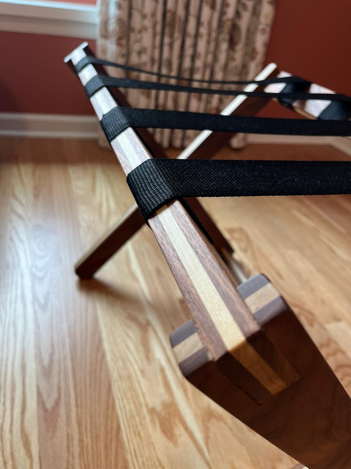 Hardwood Luggage Rack